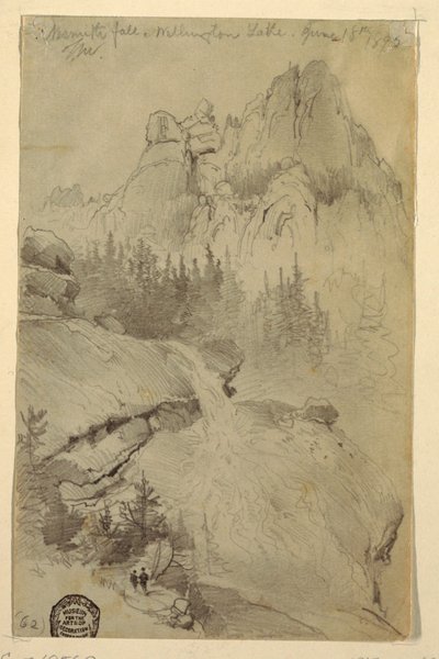 Nesmith Fall, Lake Wellington, Colorado, June 18, 1892 by Thomas Moran